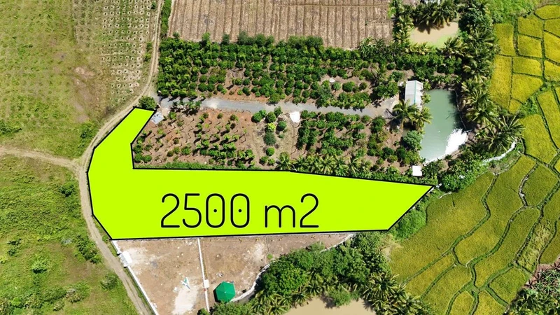 Bán đất 2,5 sào view Bà Rịa - Vũng Tàu 1 tỷ 90 triệu