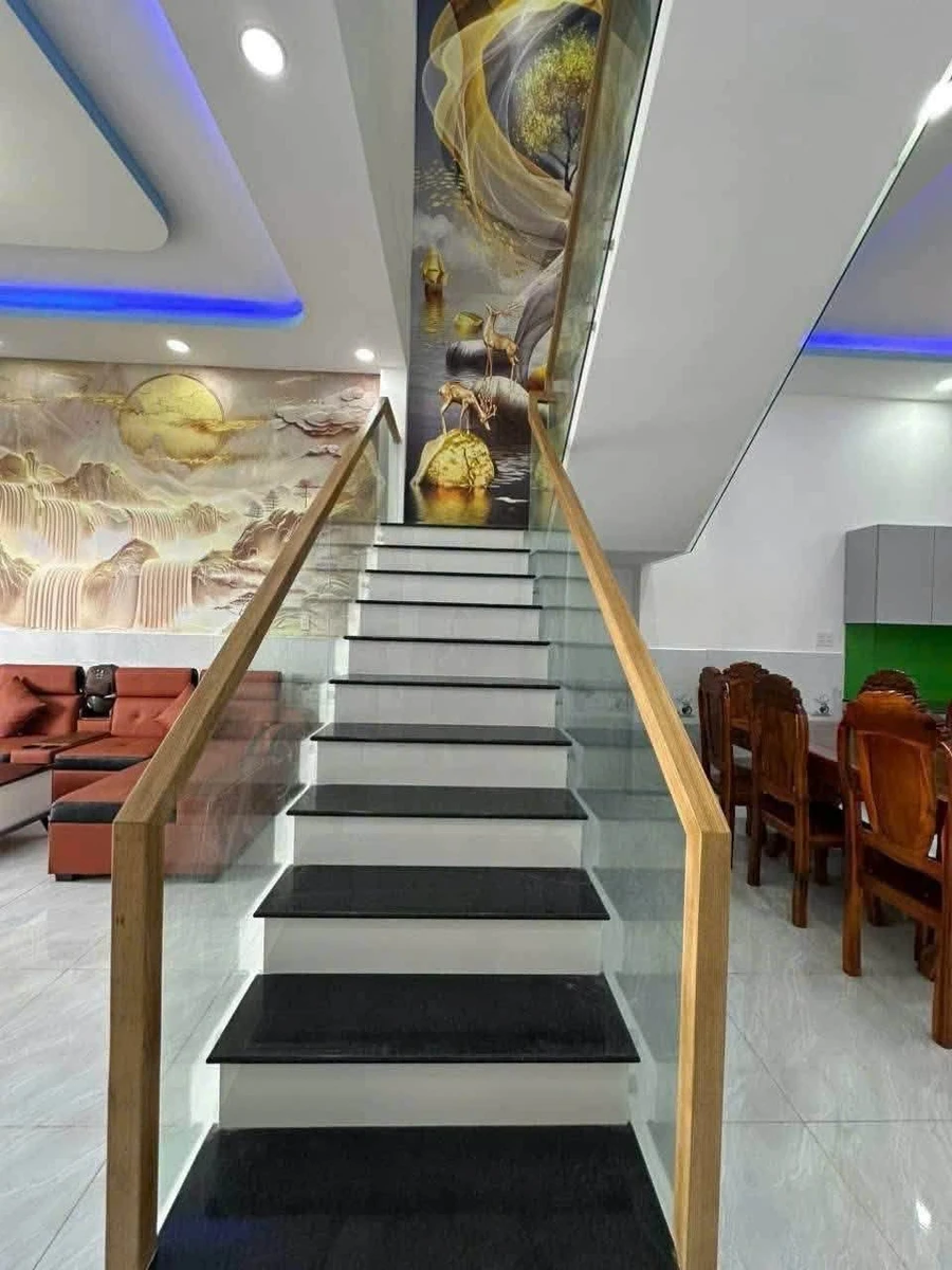 Bán nhà 1 trệt 1 lầu 5x26m, 3 phòng ngủ, sổ hồng riêng tại xã Đức Lập, Tây Ninh - Ảnh thu nhỏ 4
