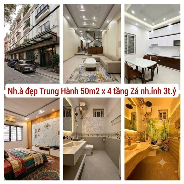 Bán nhà 50m² Trung Hành, Hải An, 3 tỷ
