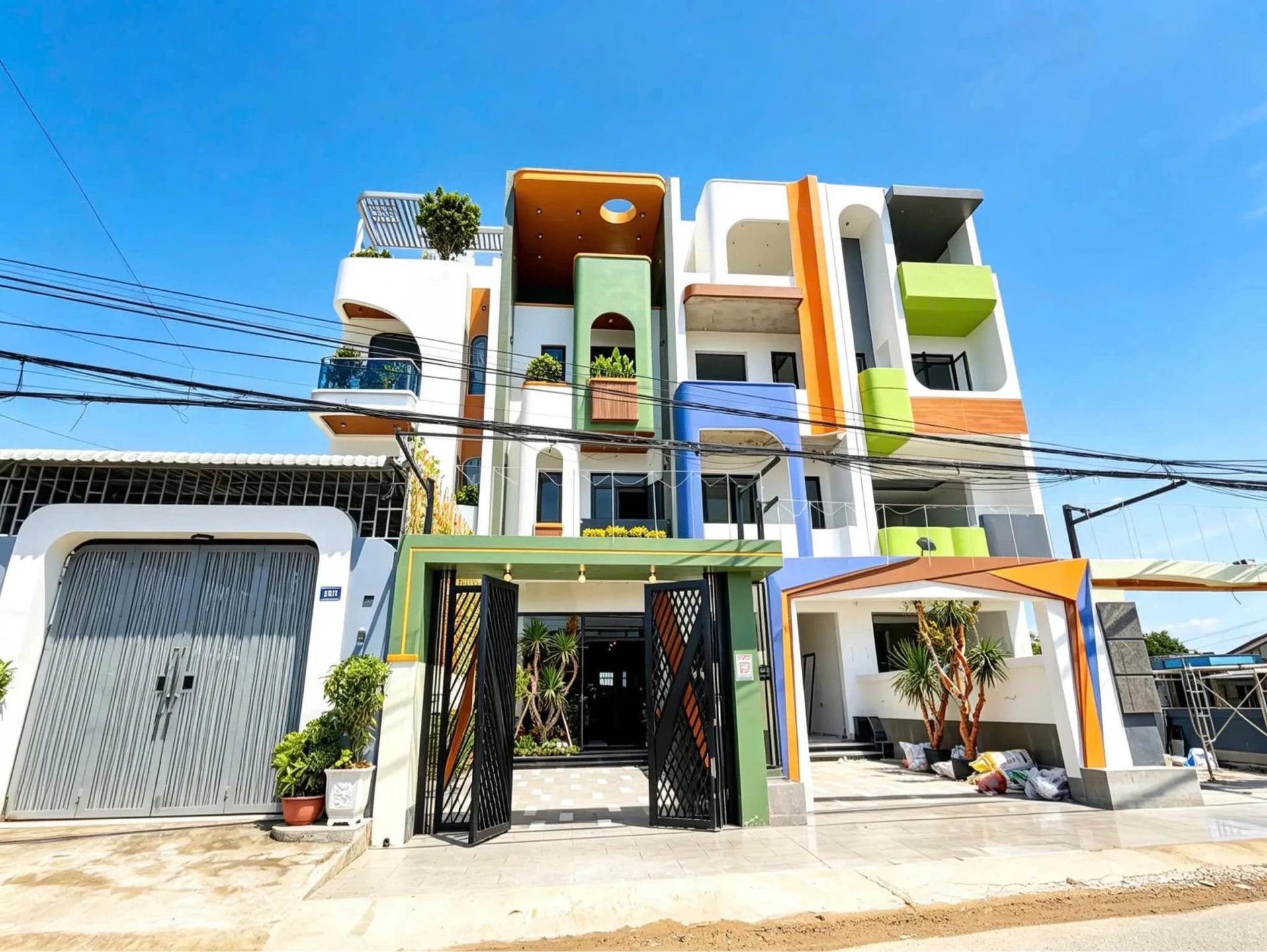 Bán nhà mặt tiền 4.5 x 31m, 4 PN Cần Giuộc Long An - Ảnh 1
