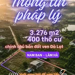 Bán đất 3.276m² Nam Ban Lâm Hà, 5,8 tỷ, sổ hồng riêng - Ảnh thu nhỏ 1