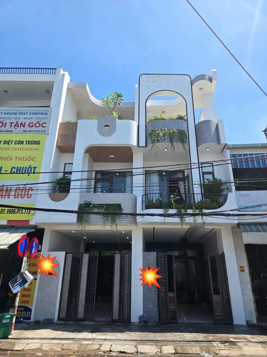 Bán nhà 3 tầng mặt tiền đường Tôn Đản, 83m2, 3PN 4WC, gần chợ Hòa An, Đà Nẵng - Ảnh 1