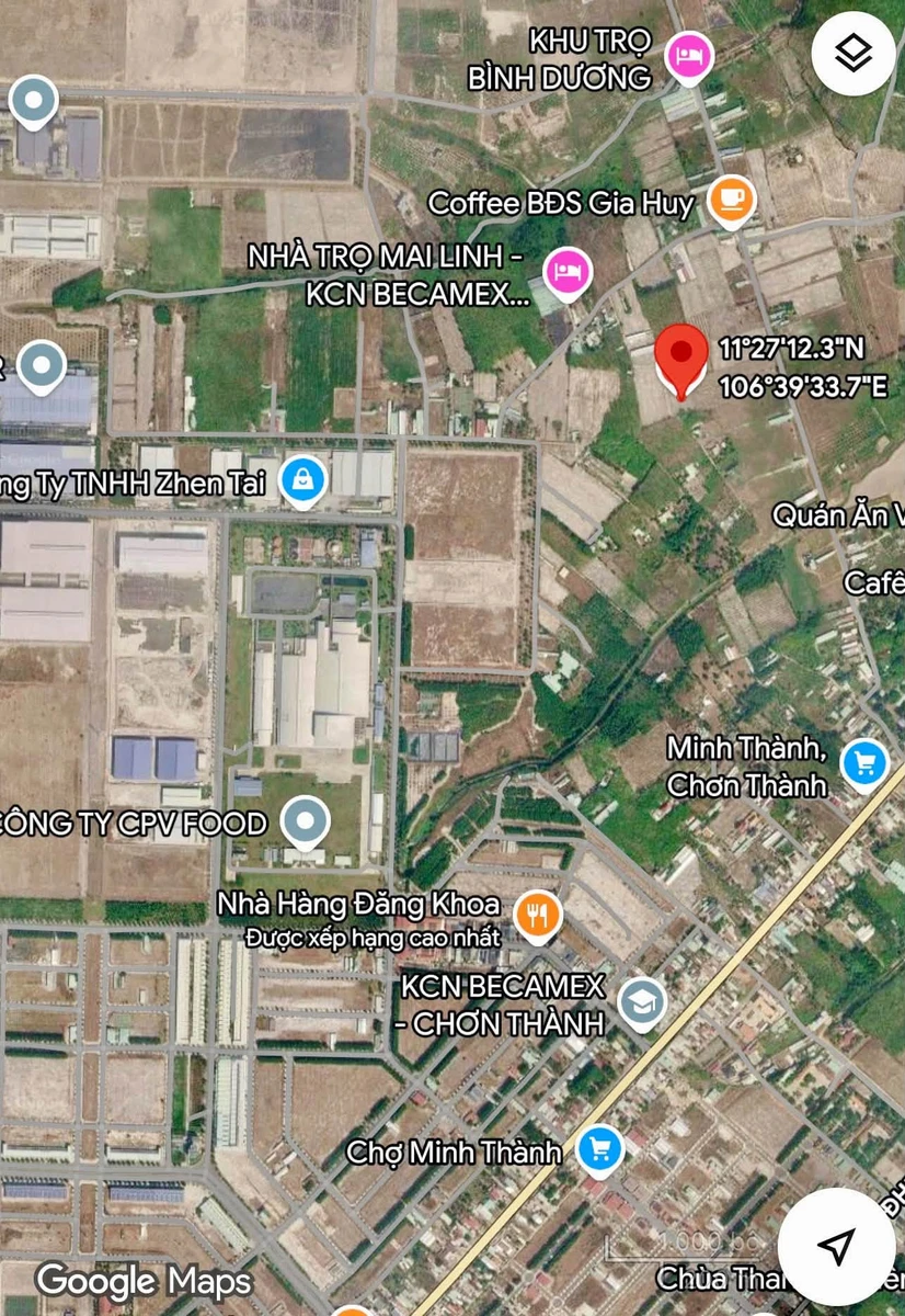 Bán đất nền 100m² Minh Thành gần KCN BECAMEX 560 triệu - Ảnh 1