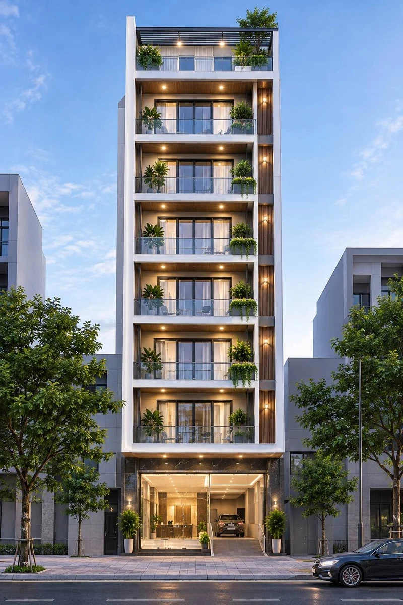 Bán shophouse 6 tầng 143m² Mỹ Khê Đà Nẵng 35.6 tỷ - Ảnh 1