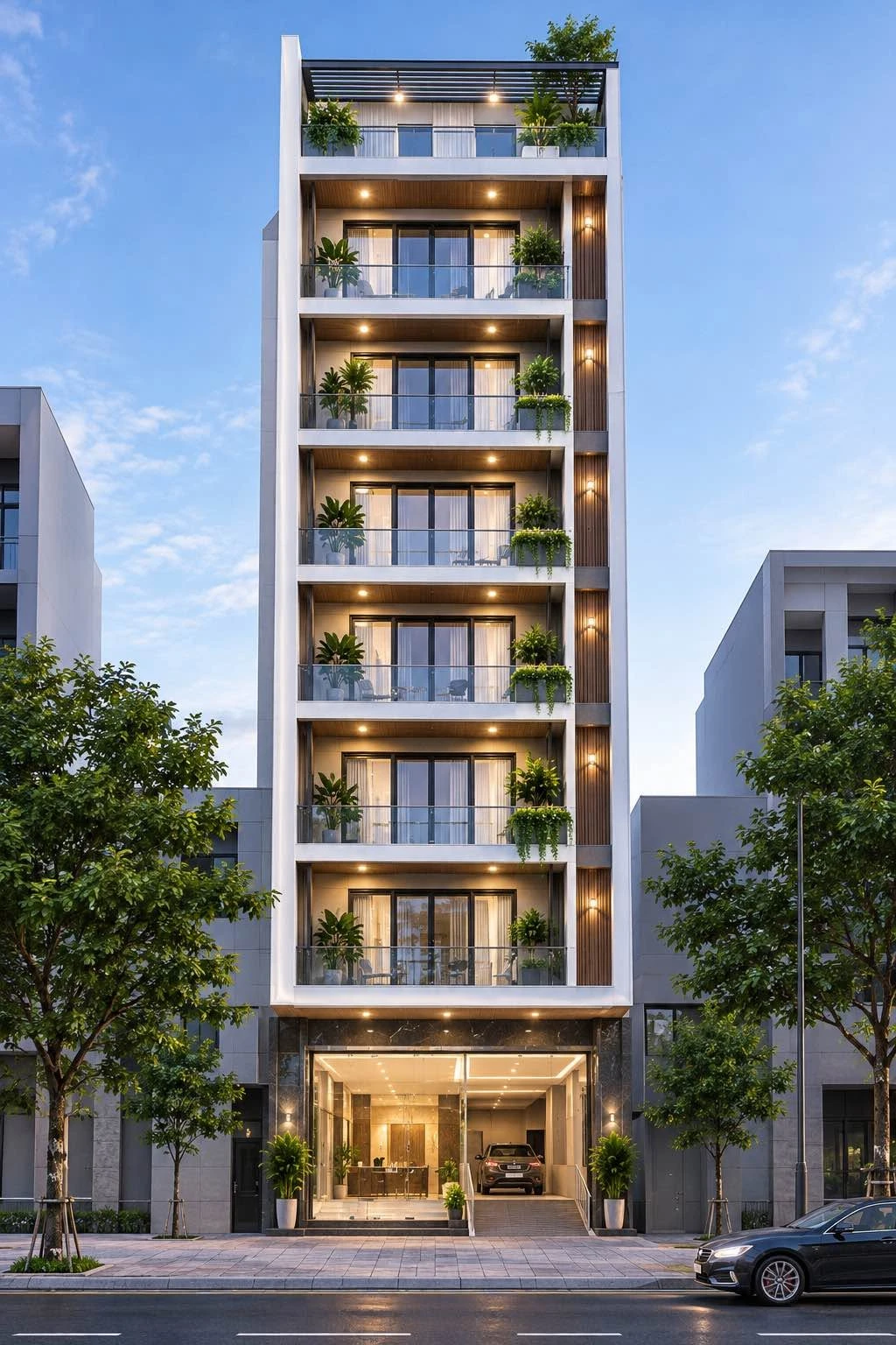 Bán shophouse 6 tầng 143m² Mỹ Khê Đà Nẵng 35.6 tỷ - Ảnh 1