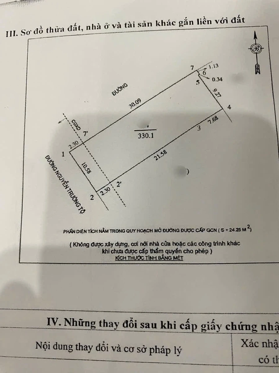 Bán đất kinh doanh hai mặt tiền Nguyễn Trường Tộ, TP Vinh, 330m2 - Ảnh 1