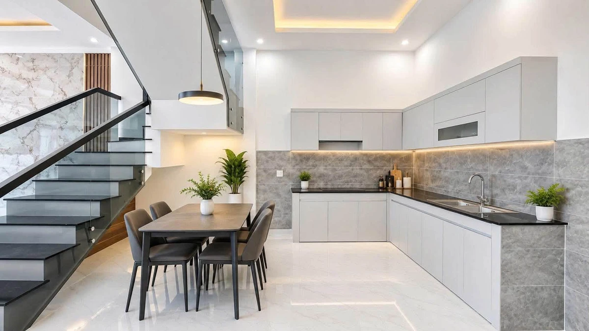 Bán nhà lầu 5x21m Bình Dương, sổ riêng thổ cư - Ảnh thu nhỏ 3