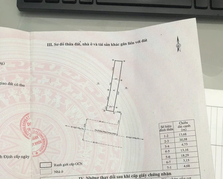 Bán nhà cấp 4 mặt tiền Hùng Vương 162.7m2, Quy Nhơn