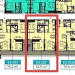 Bán căn hộ 2 PN, 75,5m² view sông Ecoriverside, giá 2,721 tỷ - Ảnh thu nhỏ 1