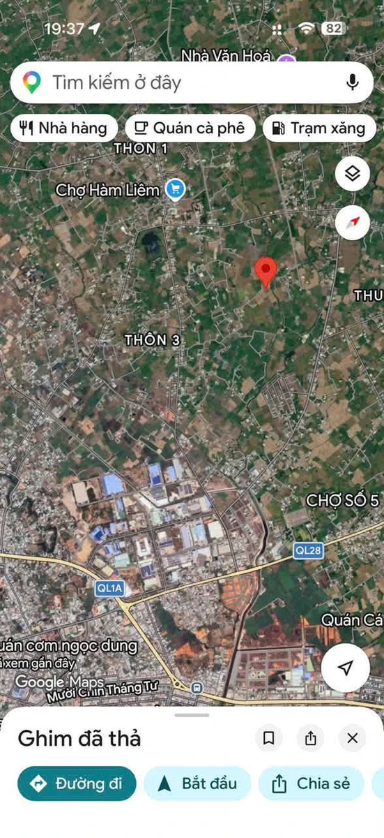 Bán đất CLN 410m2 Thôn 1 Hàm Liêm gần KCN Phan Thiết giá 550 triệu - Ảnh thu nhỏ 3