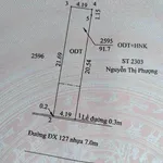 Bán đất mặt tiền DX127 Tân An Thủ Dầu Một 91.7m2 - Ảnh thu nhỏ 4
