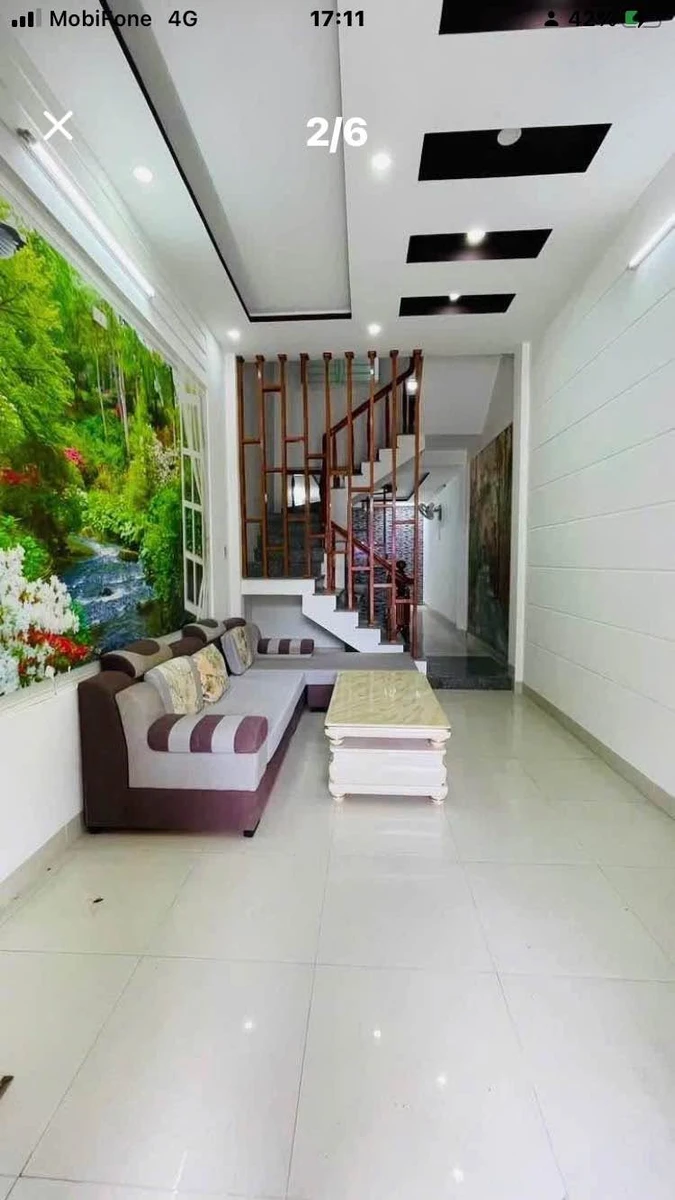 Bán nhà 2 tầng mặt tiền 44,5m² Châu Mạnh Trinh, Quy Nhơn - Ảnh thu nhỏ 2
