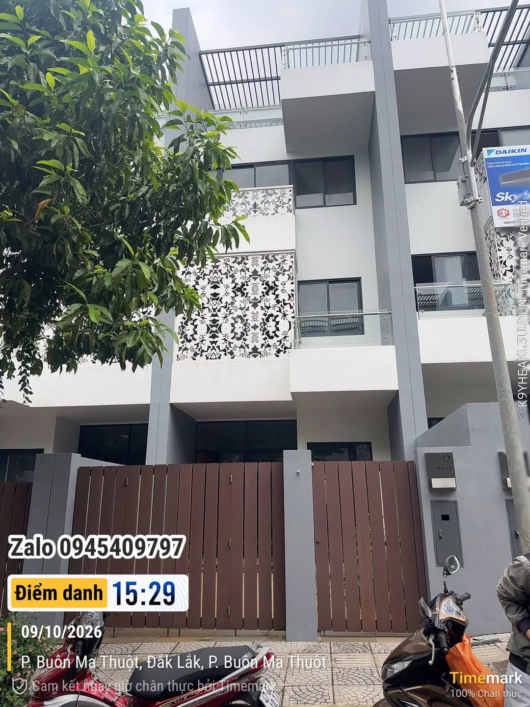 Bán nhà phố 5x25m 1 trệt 3 lầu KĐT Trung Nguyên, Tân Lợi, Buôn Ma Thuột, giá 9,65 tỷ - Ảnh 1