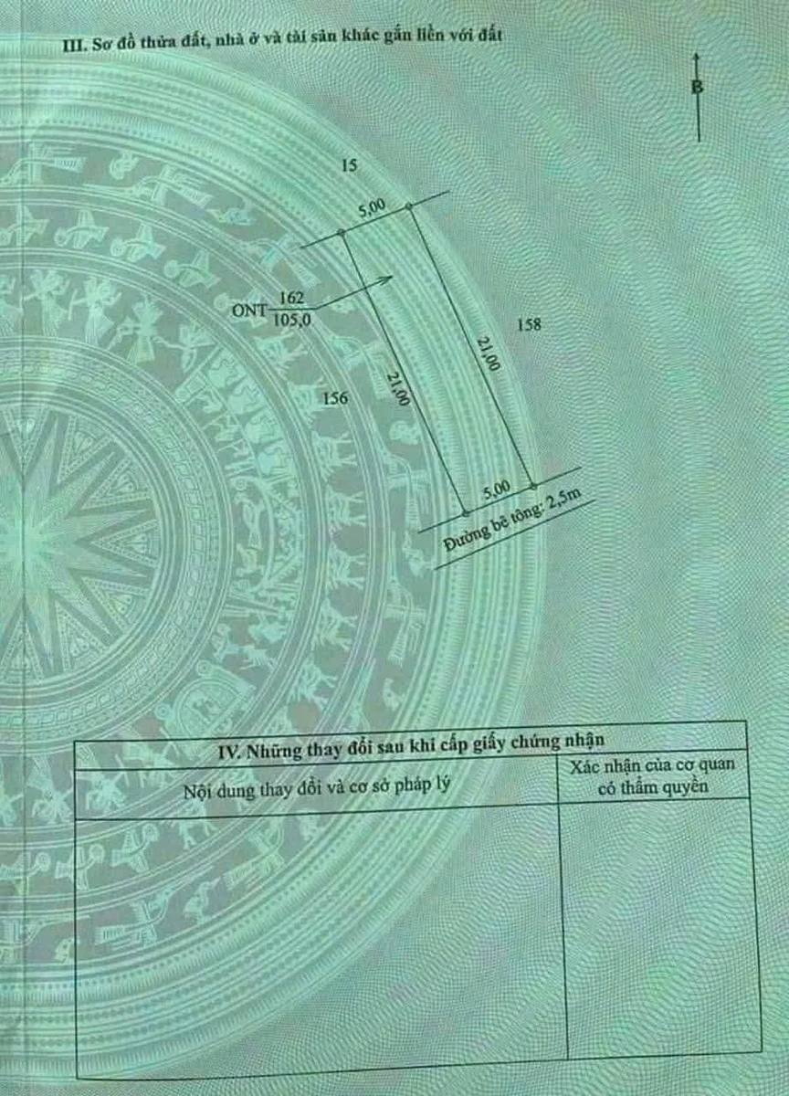 Bán đất thổ cư 5x21 105m2 giá 279 triệu tại Hiệp Thạnh, Châu Thành, Long An - Ảnh thu nhỏ 2