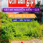 Bán đất 60m² (4x15) gần mặt tiền Nguyễn Xiển, Long Thạnh Mỹ, Quận 9, giá 3,35 tỷ - Ảnh thu nhỏ 1