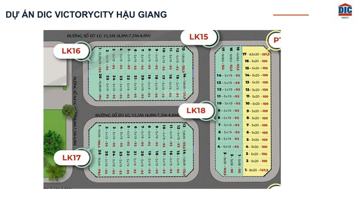 Bán đất nền khu đô thị DIC Victory City Cần Thơ, có sổ hồng 95m2. Giá 1 tỷ/lô - Mr. Hiếu DIC - Ảnh thu nhỏ 4