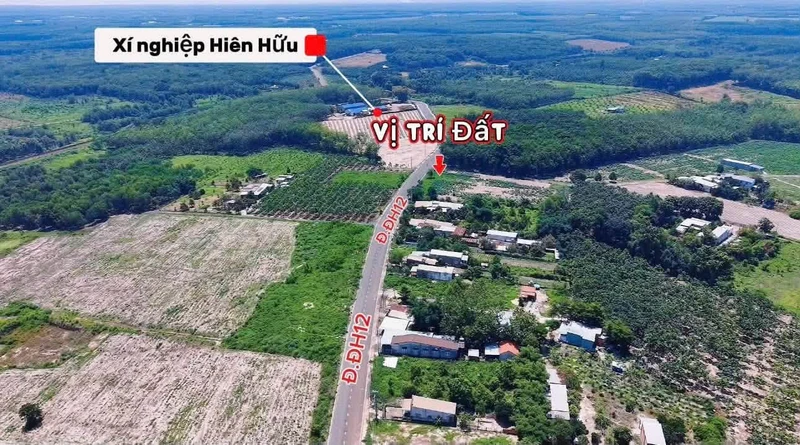 Bán lô góc 60m2 thổ cư, 2 mặt tiền, Minh Hưng, 1 tỷ