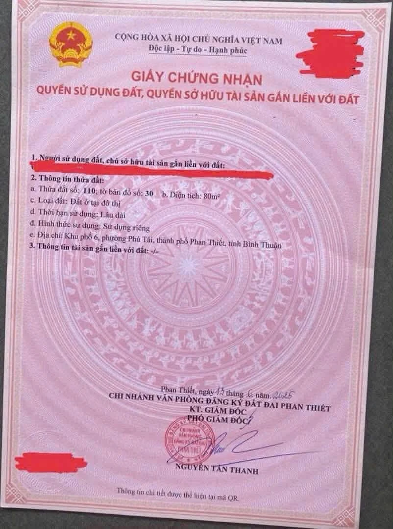 Bán lô đất mặt tiền 80m2 Phan Thiết 1,6 tỷ - Ảnh thu nhỏ 3