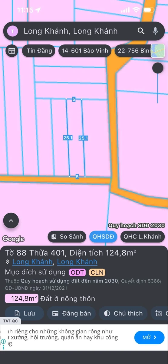 Bán đất nền 125m² Phường Long Khánh Nhà Bè - Ảnh thu nhỏ 2