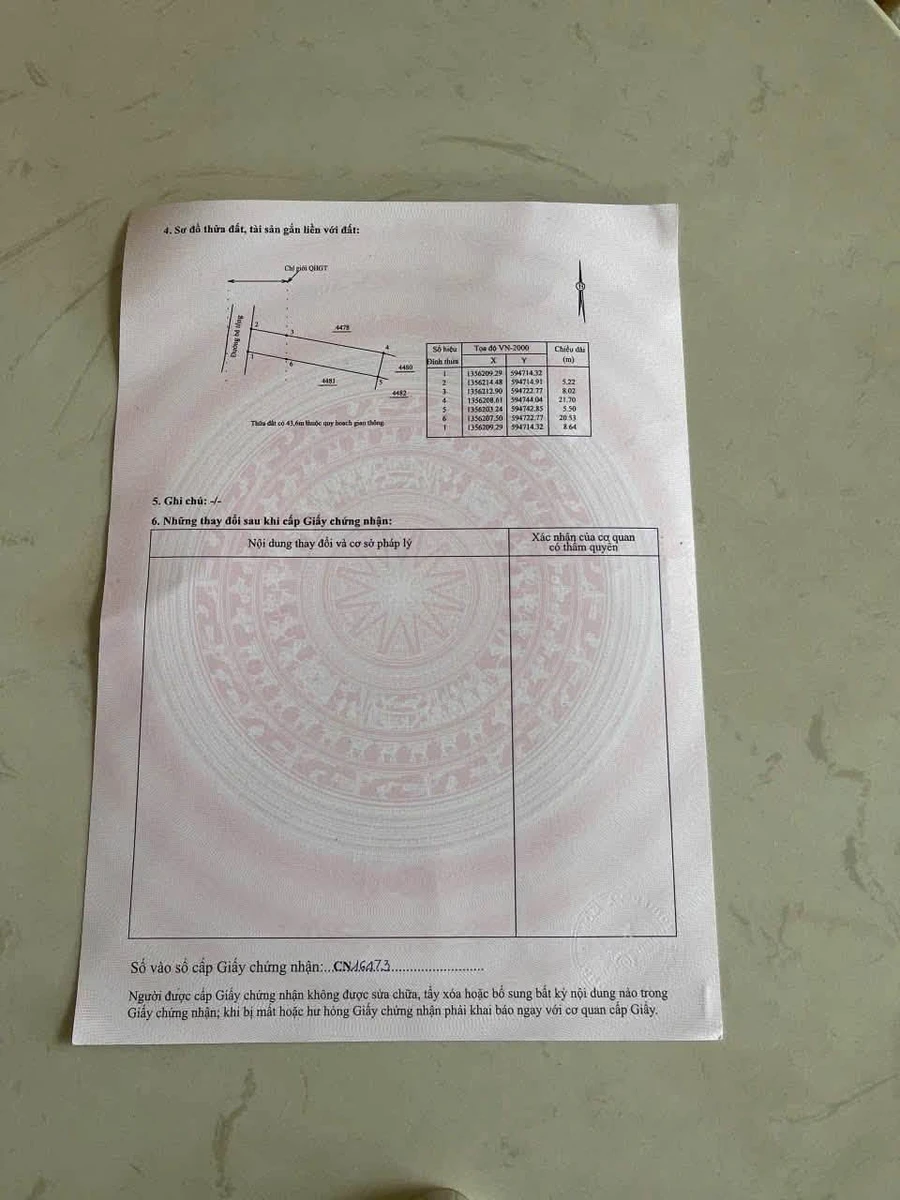 Bán đất Diên An 157m2, thổ cư 113m2, xây nhà vườn, 2.2 tỷ - Ảnh thu nhỏ 2
