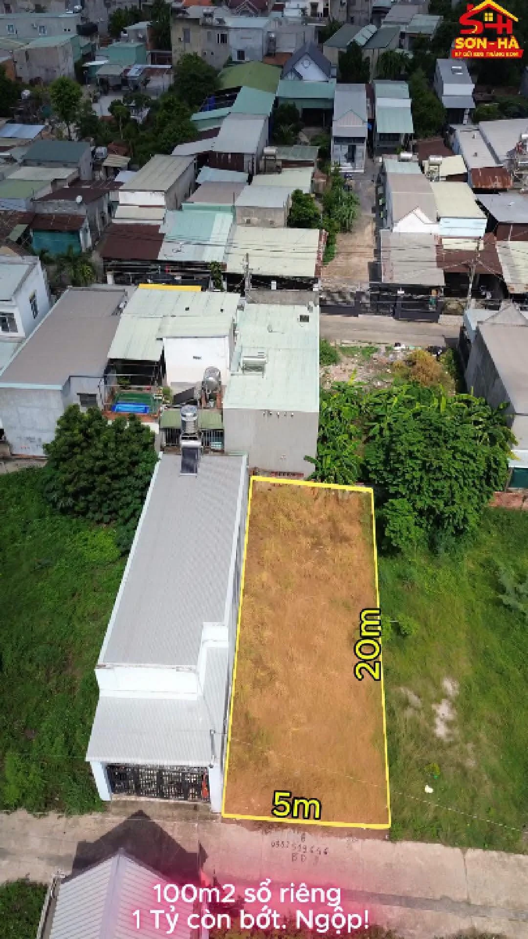 Bán đất 100m2 sổ riêng giá 1 tỷ gần KCN Sông Mây, Bình Minh, Trảng Bom, Đồng Nai - Ảnh 1