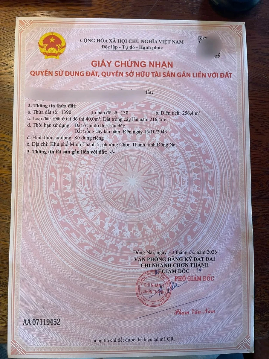Bán đất xây trọ 250m² Minh Thành 470 triệu - Ảnh thu nhỏ 4