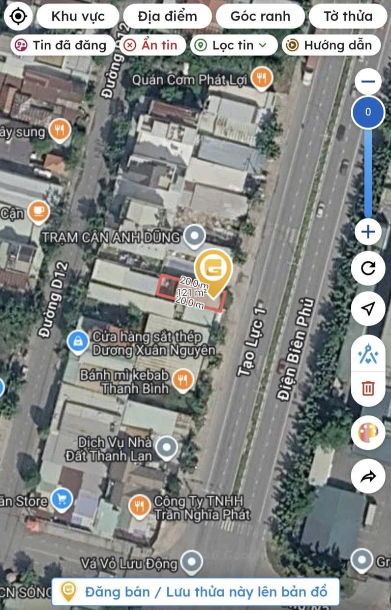 Bán đất mặt tiền đường Tạo Lực 1, 6x20m, giá 4,2 tỷ, Phường Phú Mỹ - Ảnh thu nhỏ 5