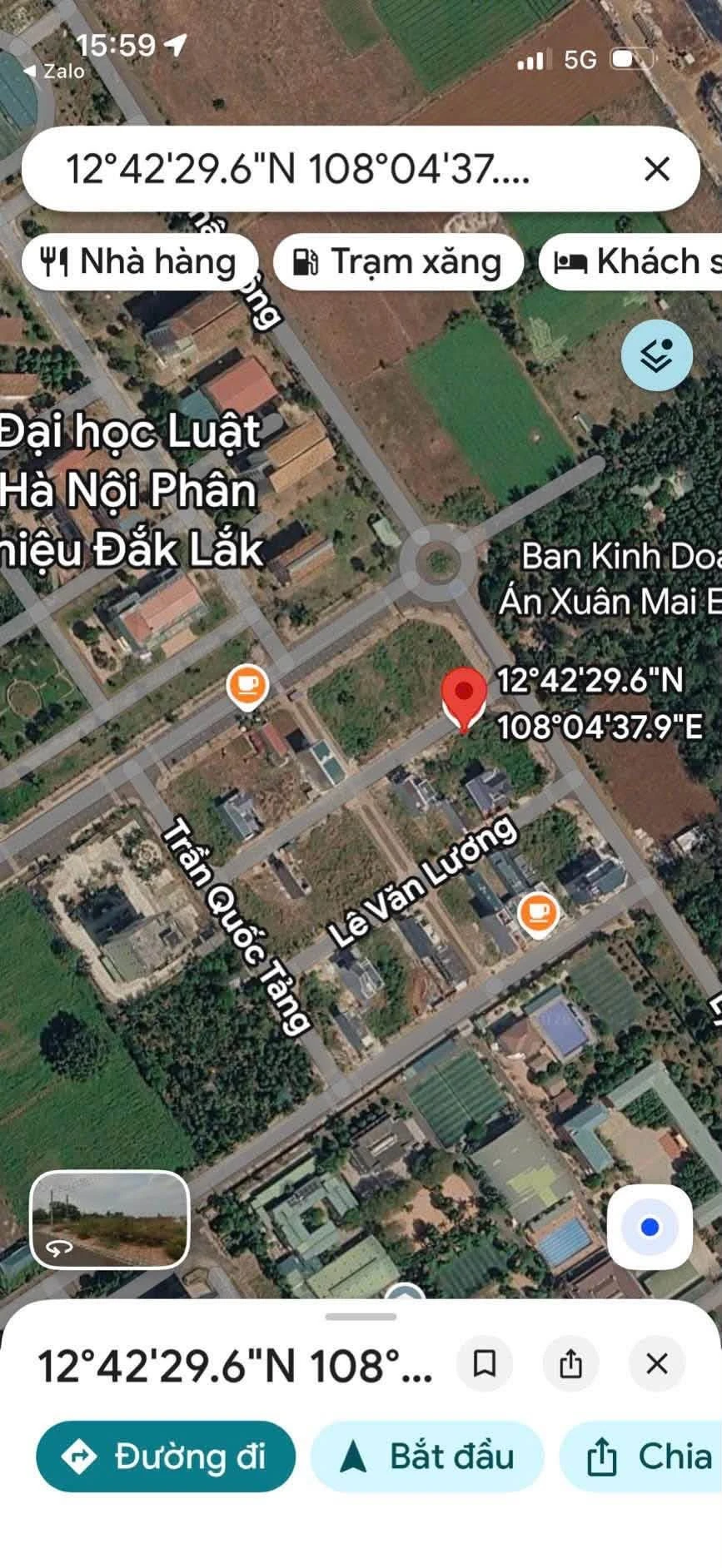 Bán đất thổ cư 110m2 đường Quảng Hàm, Phường Tân An, Buôn Ma Thuột giá 5,85 tỷ - Ảnh 1