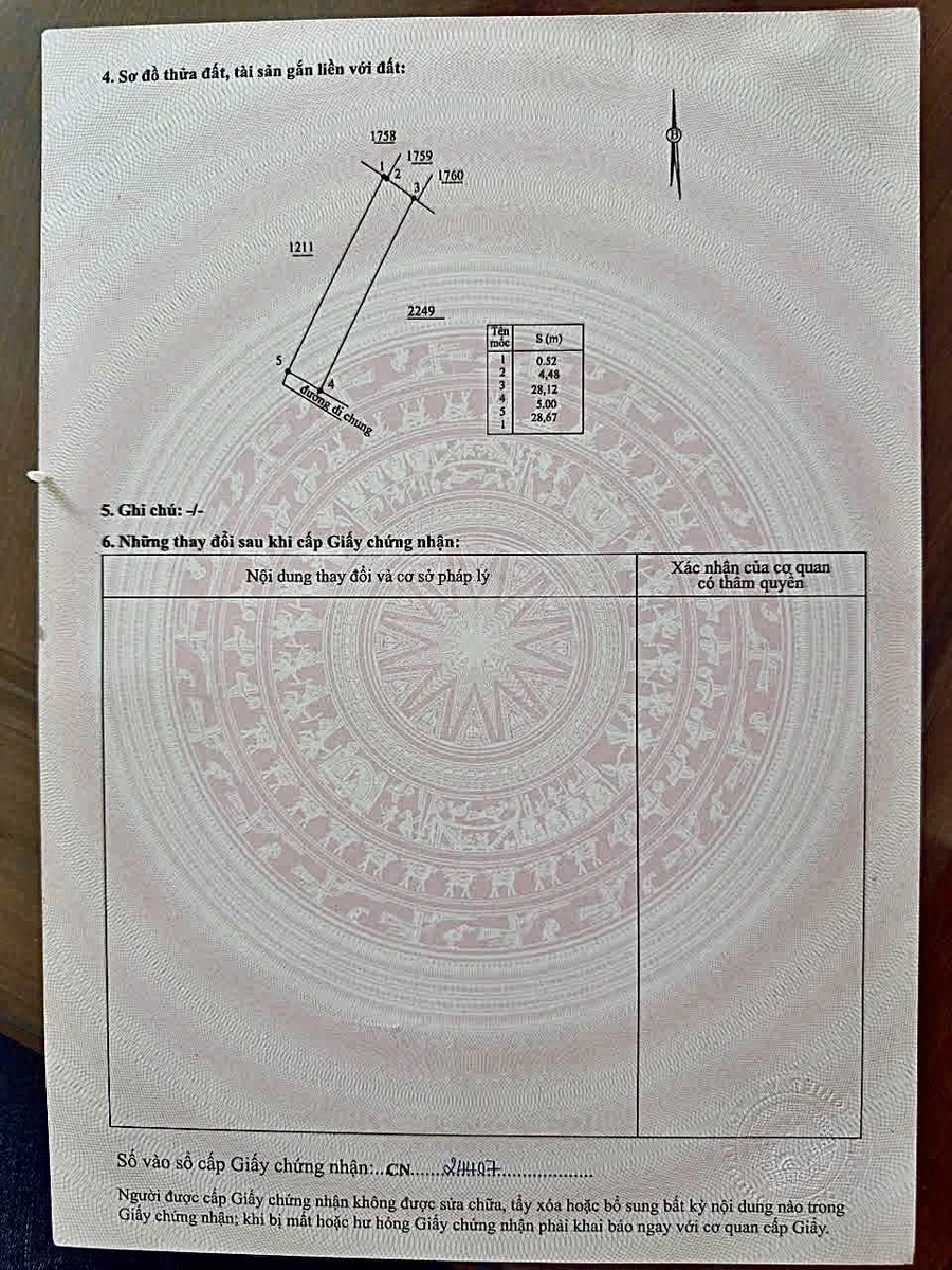 Bán đất thổ 140m2 ngang 5m giá 1,05 tỷ tại Diên Điền, Khánh Hòa - Ảnh thu nhỏ 5