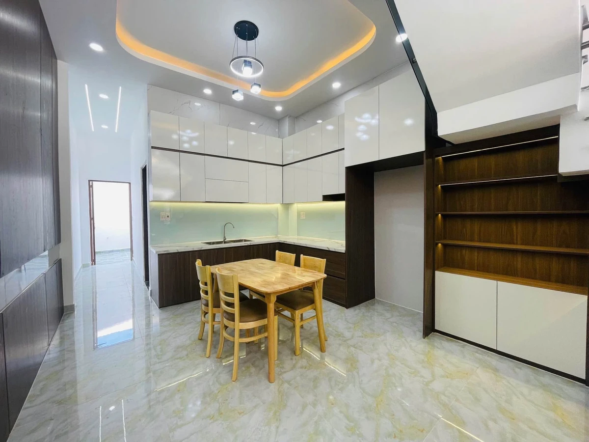 Bán nhà 1 trệt 1 lầu 100m² gần chợ Hưng Long Tây Ninh - Ảnh thu nhỏ 5