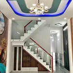 Bán nhà 1 trệt 1 lầu 4x26.7m đường xe hơi gần Ngã 3 Tân Kim, Bình Chánh - Ảnh thu nhỏ 1