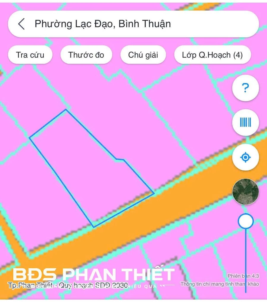 Bán nhà cấp 4 mặt tiền Hoàng Văn Thụ, Phan Thiết, 105m² - Ảnh 1