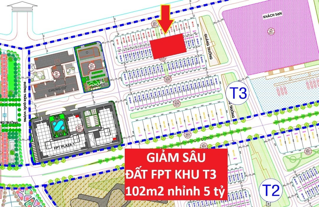 Bán đất 108m² FPT Đà Nẵng 5 tỷ - Ảnh 1