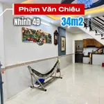 Bán nhà 2 tầng 34m2 Phạm Văn Chiêu Gò Vấp giá nhỉnh 4 tỷ - Ảnh thu nhỏ 1