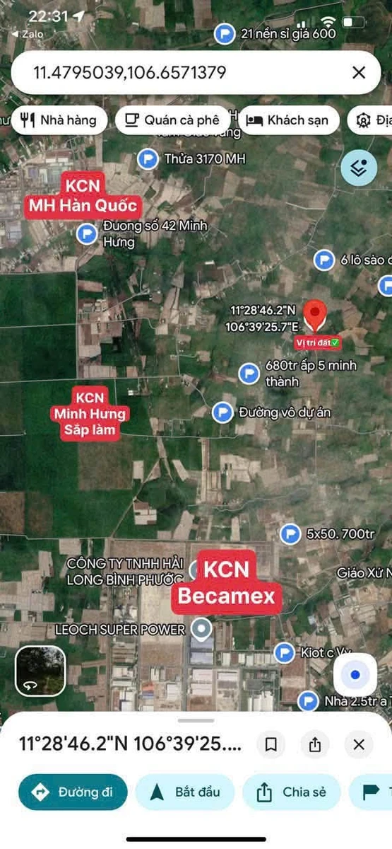 Bán đất sào view suối 4700m² Chơn Thành Bình Dương - Ảnh thu nhỏ 4