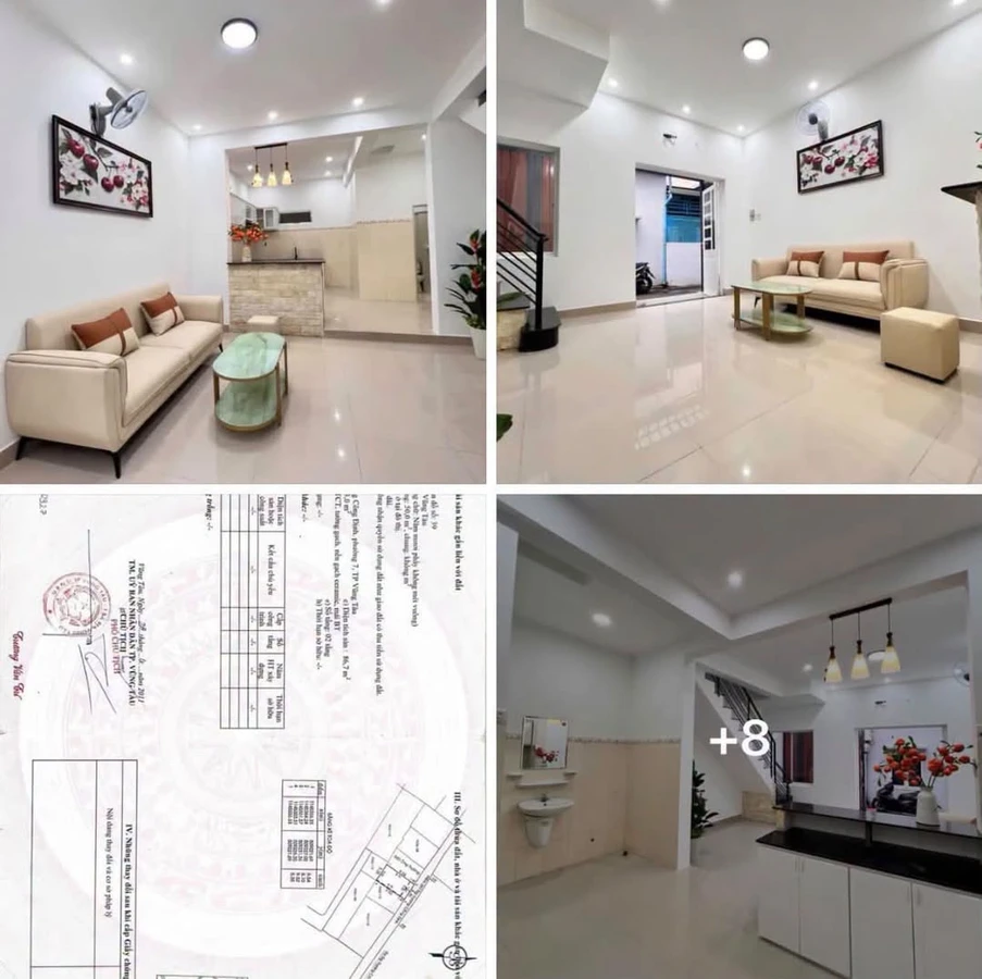 Bán nhà 1 trệt 1 lầu 50m2 Trương Công Định, Vũng Tàu - Ảnh 1