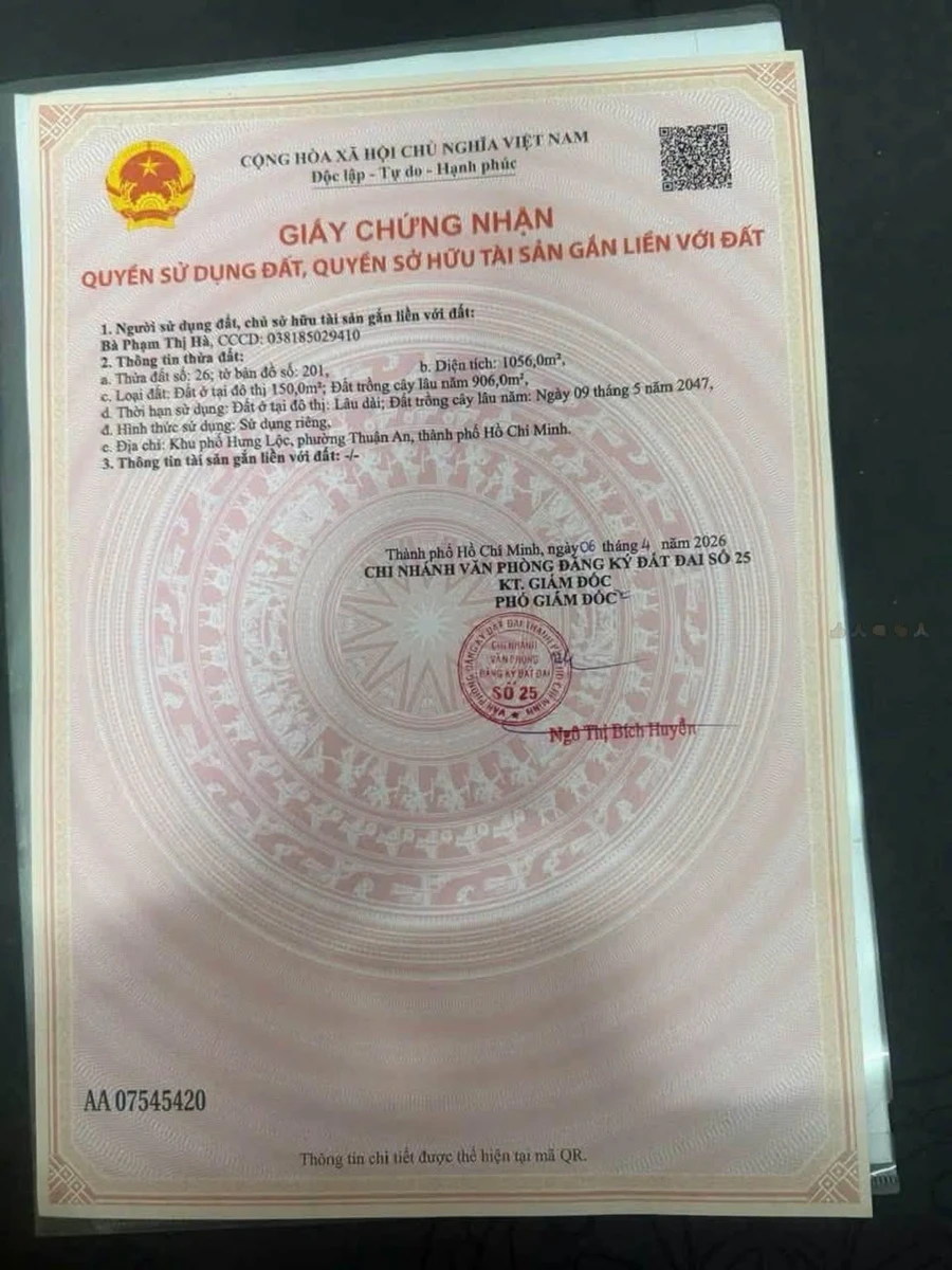 Bán đất Hưng Định 1.056m² giá 10 triệu/m² - Ảnh thu nhỏ 5