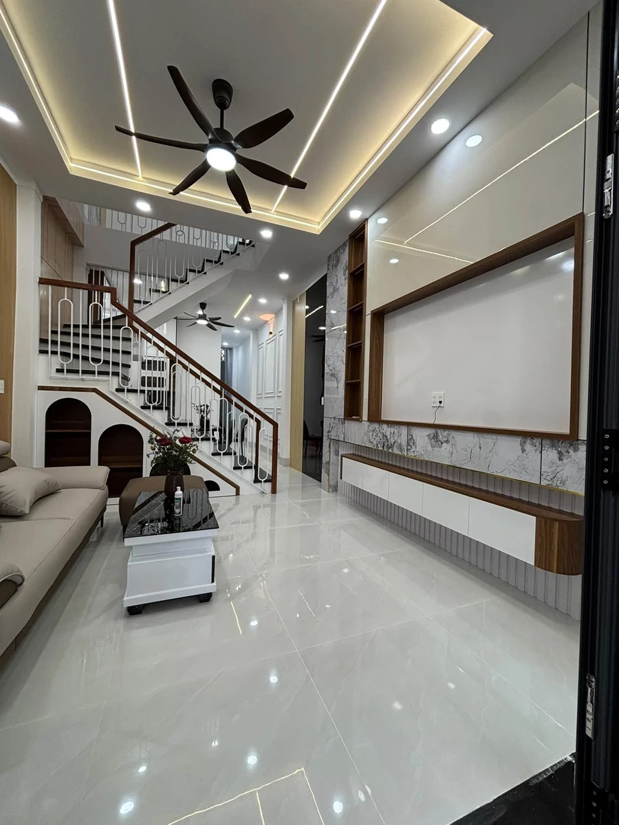 Nhà phố 1 trệt 1 lầu 3 PN 80m2 gần BV Đồng Nai - Ảnh thu nhỏ 4