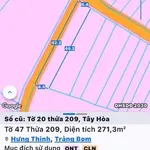 Bán lô góc Tây Hoà 271.3m² Đồng Nai 2 tỷ - Ảnh thu nhỏ 4
