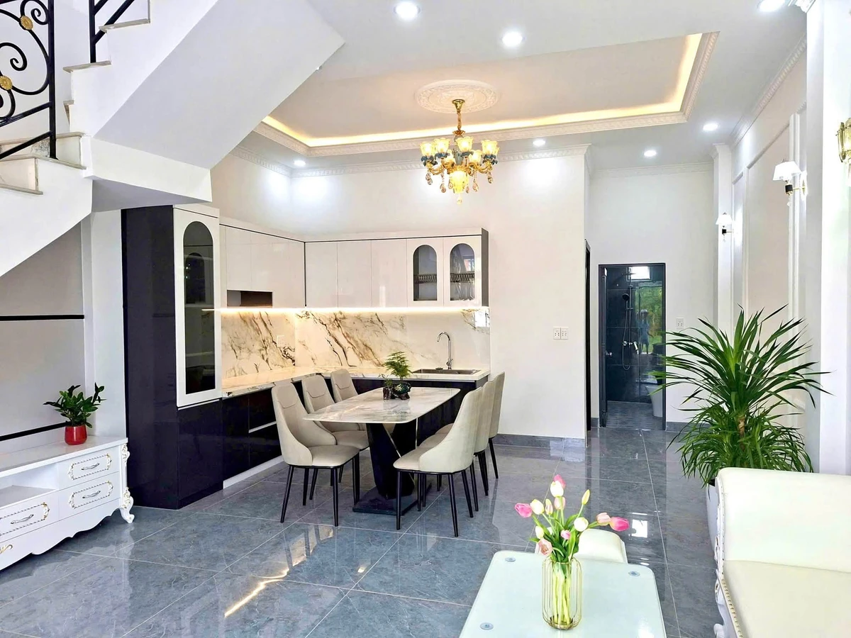 Bán nhà tân cổ điển mặt tiền đường Sáu Sào, 120m2, 3PN, giá 2,85 tỷ, Diên Điền, Khánh Hòa - Ảnh thu nhỏ 4