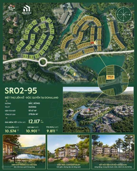 Hiếm có căn liền kề 3 mặt thoáng đối diện Khách sạn Intercon, tặng voucher 1 tỷ cho KH mua ngay - Ảnh thu nhỏ 2