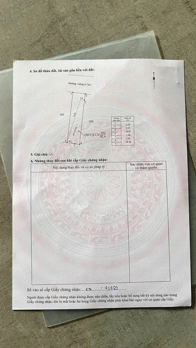 Bán lô đất 49m2 Lương Thế Vinh, Bình Dương 2 tỷ 650 - Ảnh thu nhỏ 4