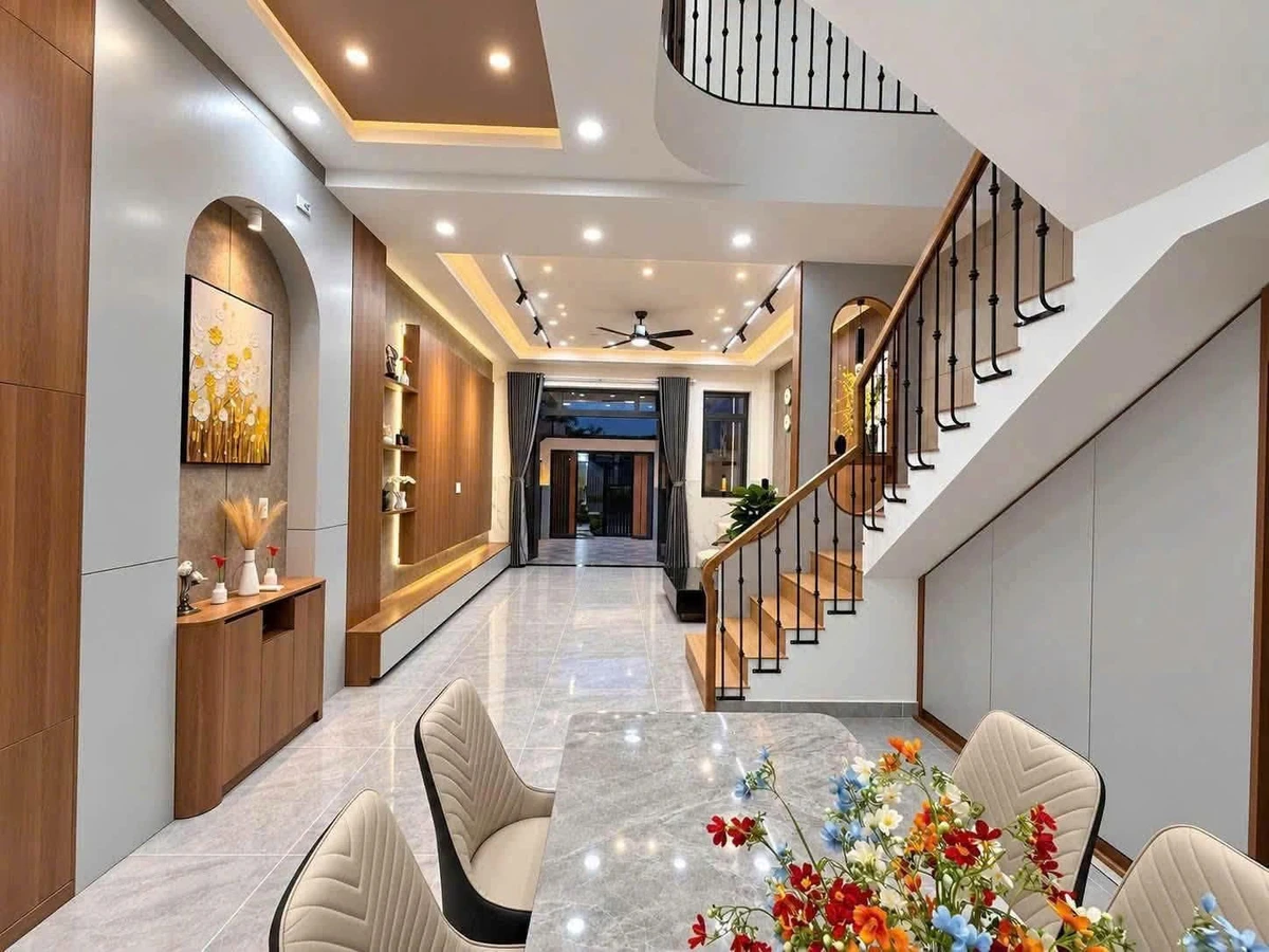 Bán nhà 1 trệt 1 lầu 3 phòng ngủ 93m² Cần Giuộc Long An - Ảnh thu nhỏ 4