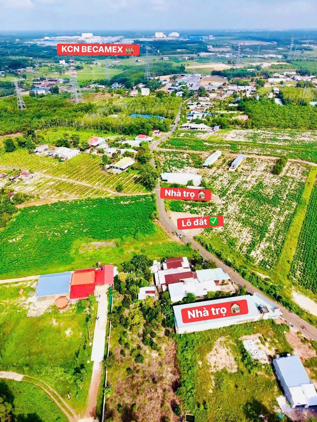 Bán đất mặt tiền 130m2 Nha Bích Bình Dương - Ảnh 1