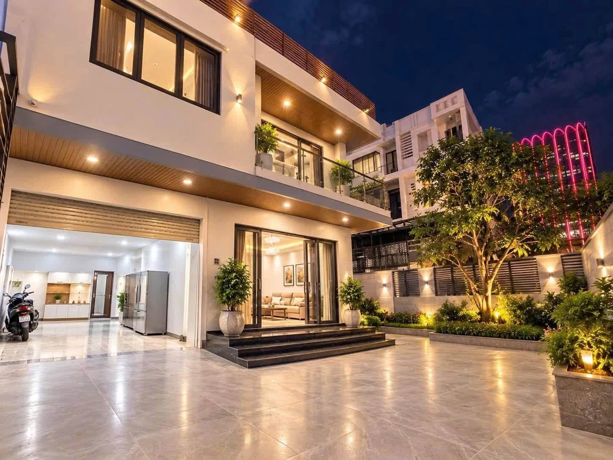 Bán biệt thự sân vườn 280m2, 3 tầng, lô góc, tuyến sau Lê Hồng Phong - Hoàng Thế Thiện - Ảnh thu nhỏ 2