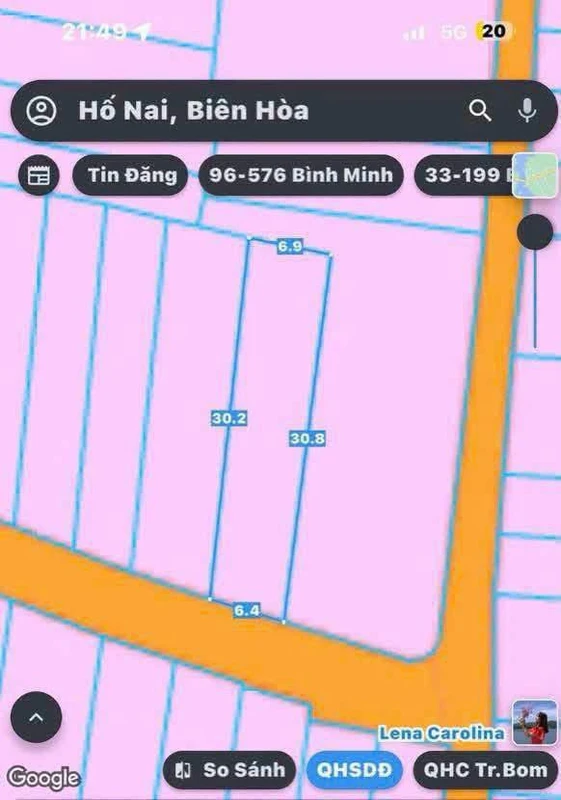 Bán đất thổ cư 197m2 Thái Hòa Hố Nai, giá 2 tỷ 850 triệu
