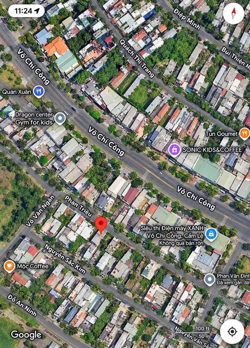 Bán đất 96m2 đường Phan Triêm, khu đô thị sinh thái Hoà Xuân, Đà Nẵng giá 4,7 tỷ - Ảnh 1