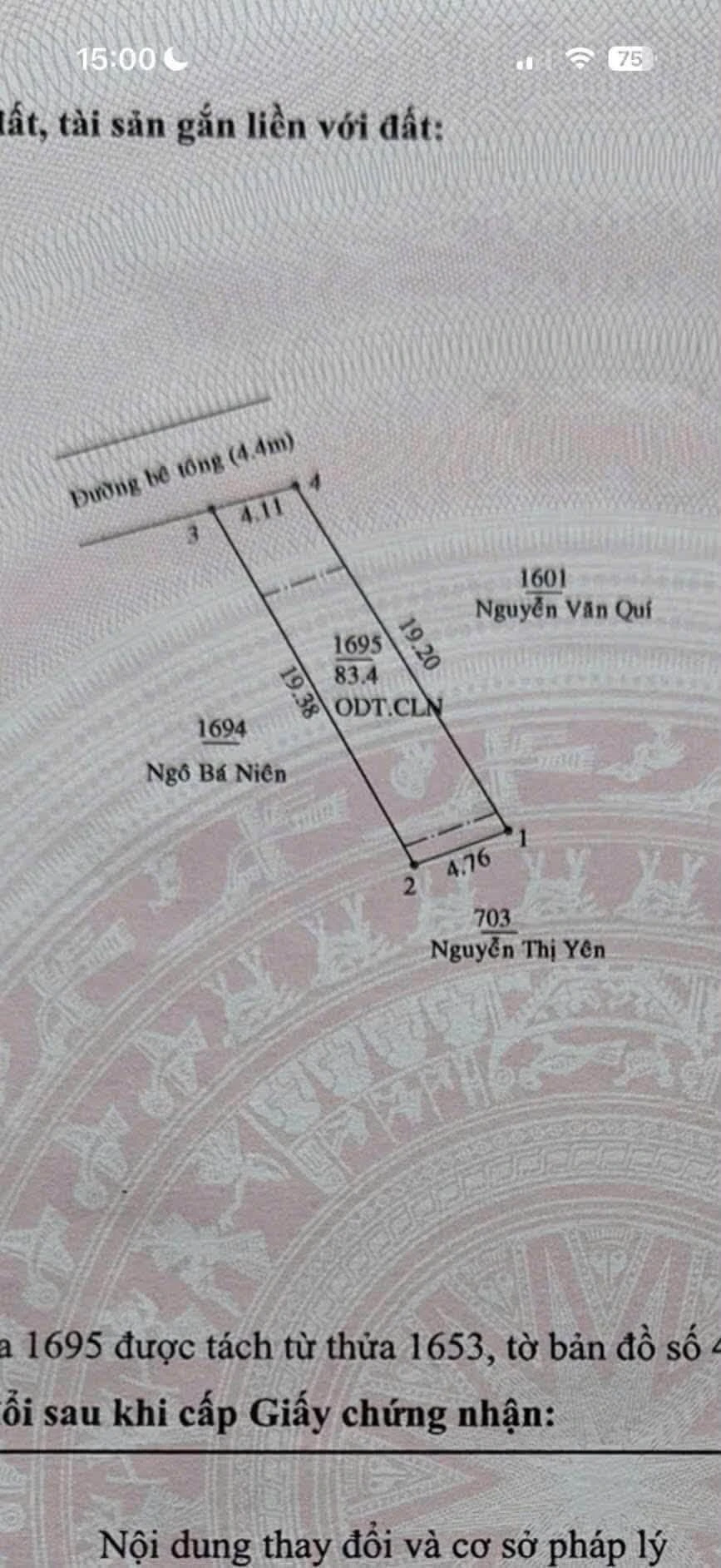 Bán đất 83,4m2 đường Huỳnh Văn Lũy gần Thành phố mới Bình Dương, giá 2,2 tỷ - Ảnh 1