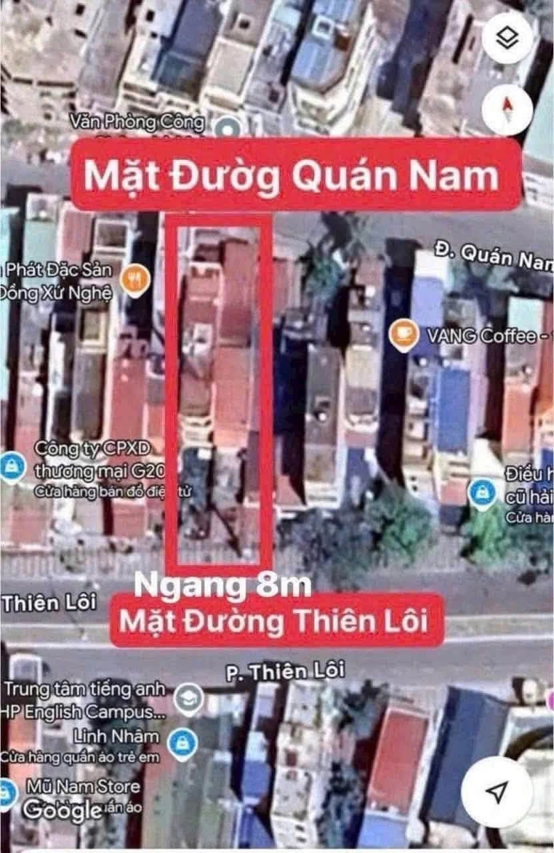Bán lô đất 240m2, 2 mặt đường Thiên Lôi - Quán Nam, Quận 7 - Ảnh 1