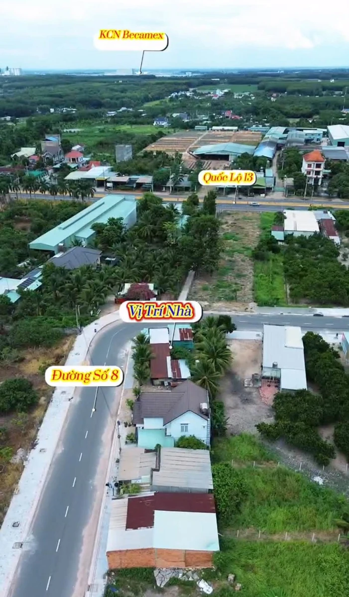 Bán lô góc 780m² MT 51m Phạm Hồng Thái, Chơn Thành, 8 tỷ 5 - Ảnh 1